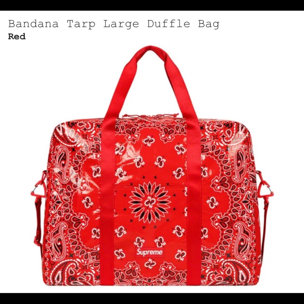 Supreme Large Duffel Bag